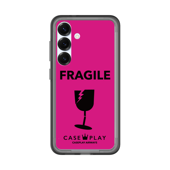 スリムプロテクションプレミアムケース［ FRAGILE - Pink ］