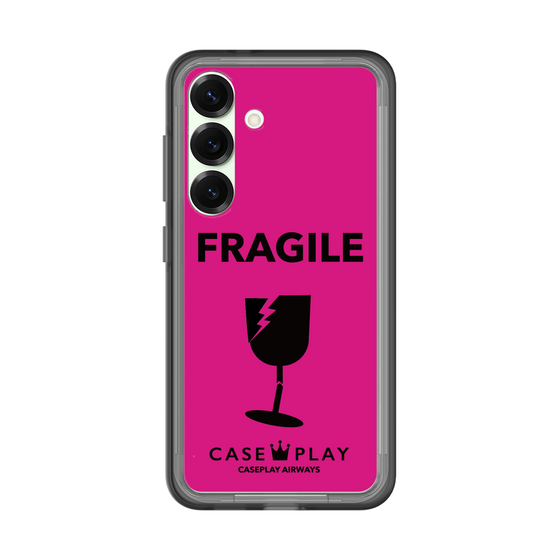 スリムプロテクションプレミアムケース［ FRAGILE - Pink ］