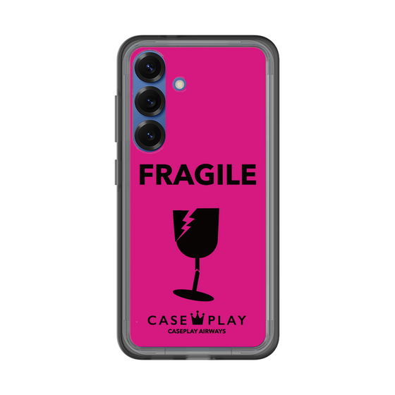 スリムプロテクションプレミアムケース［ FRAGILE - Pink ］