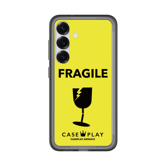 スリムプロテクションプレミアムケース［ FRAGILE - Yellow ］