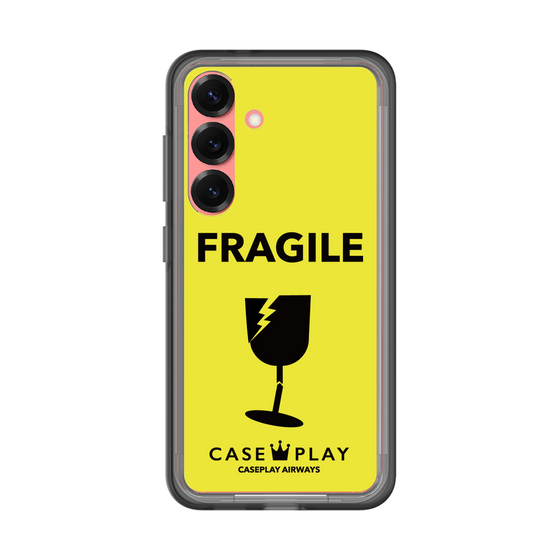 スリムプロテクションプレミアムケース［ FRAGILE - Yellow ］