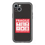 スリムプロテクションプレミアムケース［ FRAGILE Sticker - Black ］
