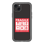 スリムプロテクションプレミアムケース［ FRAGILE Sticker - Black ］