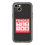 スリムプロテクションプレミアムケース［ FRAGILE Sticker - Black ］