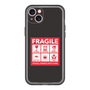 スリムプロテクションプレミアムケース［ FRAGILE Sticker - Black ］