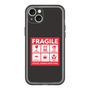スリムプロテクションプレミアムケース［ FRAGILE Sticker - Black ］