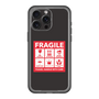 スリムプロテクションプレミアムケース［ FRAGILE Sticker - Black ］