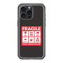 スリムプロテクションプレミアムケース［ FRAGILE Sticker - Black ］