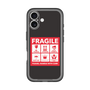 スリムプロテクションプレミアムケース［ FRAGILE Sticker - Black ］