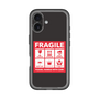 スリムプロテクションプレミアムケース［ FRAGILE Sticker - Black ］