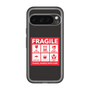 スリムプロテクションプレミアムケース［ FRAGILE Sticker - Black ］