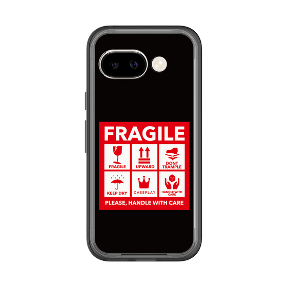 スリムプロテクションプレミアムケース［ FRAGILE Sticker - Black ］