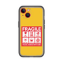 スリムプロテクションプレミアムケース［ FRAGILE Sticker - Yellow ］