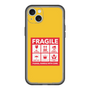 スリムプロテクションプレミアムケース［ FRAGILE Sticker - Yellow ］