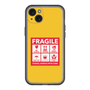 スリムプロテクションプレミアムケース［ FRAGILE Sticker - Yellow ］