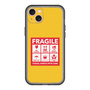 スリムプロテクションプレミアムケース［ FRAGILE Sticker - Yellow ］