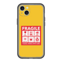 スリムプロテクションプレミアムケース［ FRAGILE Sticker - Yellow ］