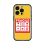 スリムプロテクションプレミアムケース［ FRAGILE Sticker - Yellow ］