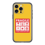 スリムプロテクションプレミアムケース［ FRAGILE Sticker - Yellow ］