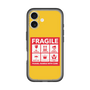 スリムプロテクションプレミアムケース［ FRAGILE Sticker - Yellow ］