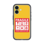 スリムプロテクションプレミアムケース［ FRAGILE Sticker - Yellow ］