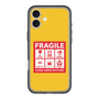 スリムプロテクションプレミアムケース［ FRAGILE Sticker - Yellow ］