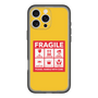 スリムプロテクションプレミアムケース［ FRAGILE Sticker - Yellow ］