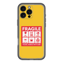 スリムプロテクションプレミアムケース［ FRAGILE Sticker - Yellow ］