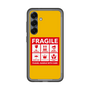スリムプロテクションプレミアムケース［ FRAGILE Sticker - Yellow ］