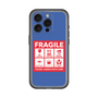 スリムプロテクションプレミアムケース［ FRAGILE Sticker - Blue ］