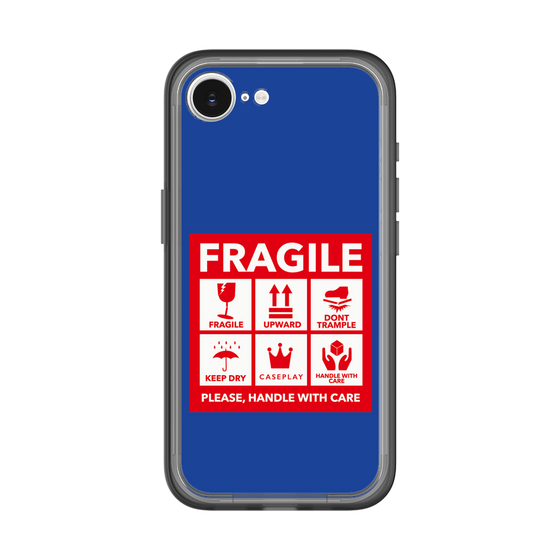 スリムプロテクションプレミアムケース［ FRAGILE Sticker - Blue ］