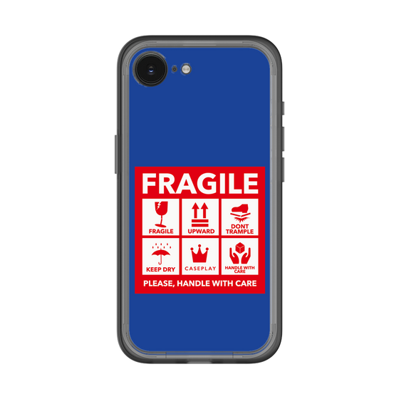 スリムプロテクションプレミアムケース［ FRAGILE Sticker - Blue ］