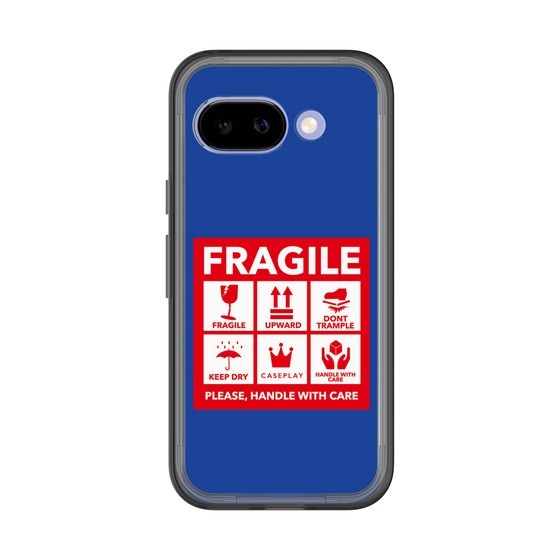 スリムプロテクションプレミアムケース［ FRAGILE Sticker - Blue ］
