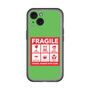 スリムプロテクションプレミアムケース［ FRAGILE Sticker - Green ］