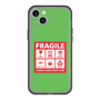 スリムプロテクションプレミアムケース［ FRAGILE Sticker - Green ］