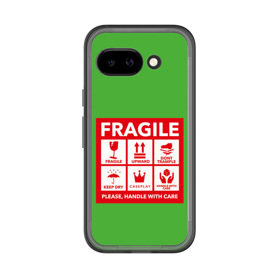 スリムプロテクションプレミアムケース［ FRAGILE Sticker - Green ］