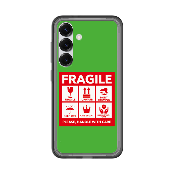 スリムプロテクションプレミアムケース［ FRAGILE Sticker - Green ］