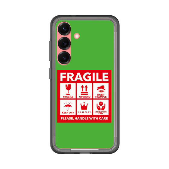 スリムプロテクションプレミアムケース［ FRAGILE Sticker - Green ］