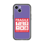 スリムプロテクションプレミアムケース［ FRAGILE Sticker - Purple ］