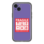 スリムプロテクションプレミアムケース［ FRAGILE Sticker - Purple ］