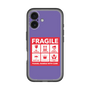 スリムプロテクションプレミアムケース［ FRAGILE Sticker - Purple ］