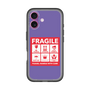 スリムプロテクションプレミアムケース［ FRAGILE Sticker - Purple ］