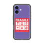 スリムプロテクションプレミアムケース［ FRAGILE Sticker - Purple ］