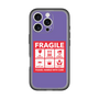 スリムプロテクションプレミアムケース［ FRAGILE Sticker - Purple ］