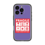 スリムプロテクションプレミアムケース［ FRAGILE Sticker - Purple ］