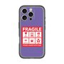 スリムプロテクションプレミアムケース［ FRAGILE Sticker - Purple ］