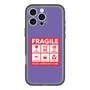 スリムプロテクションプレミアムケース［ FRAGILE Sticker - Purple ］