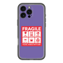 スリムプロテクションプレミアムケース［ FRAGILE Sticker - Purple ］