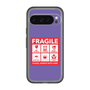 スリムプロテクションプレミアムケース［ FRAGILE Sticker - Purple ］