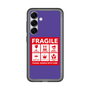スリムプロテクションプレミアムケース［ FRAGILE Sticker - Purple ］